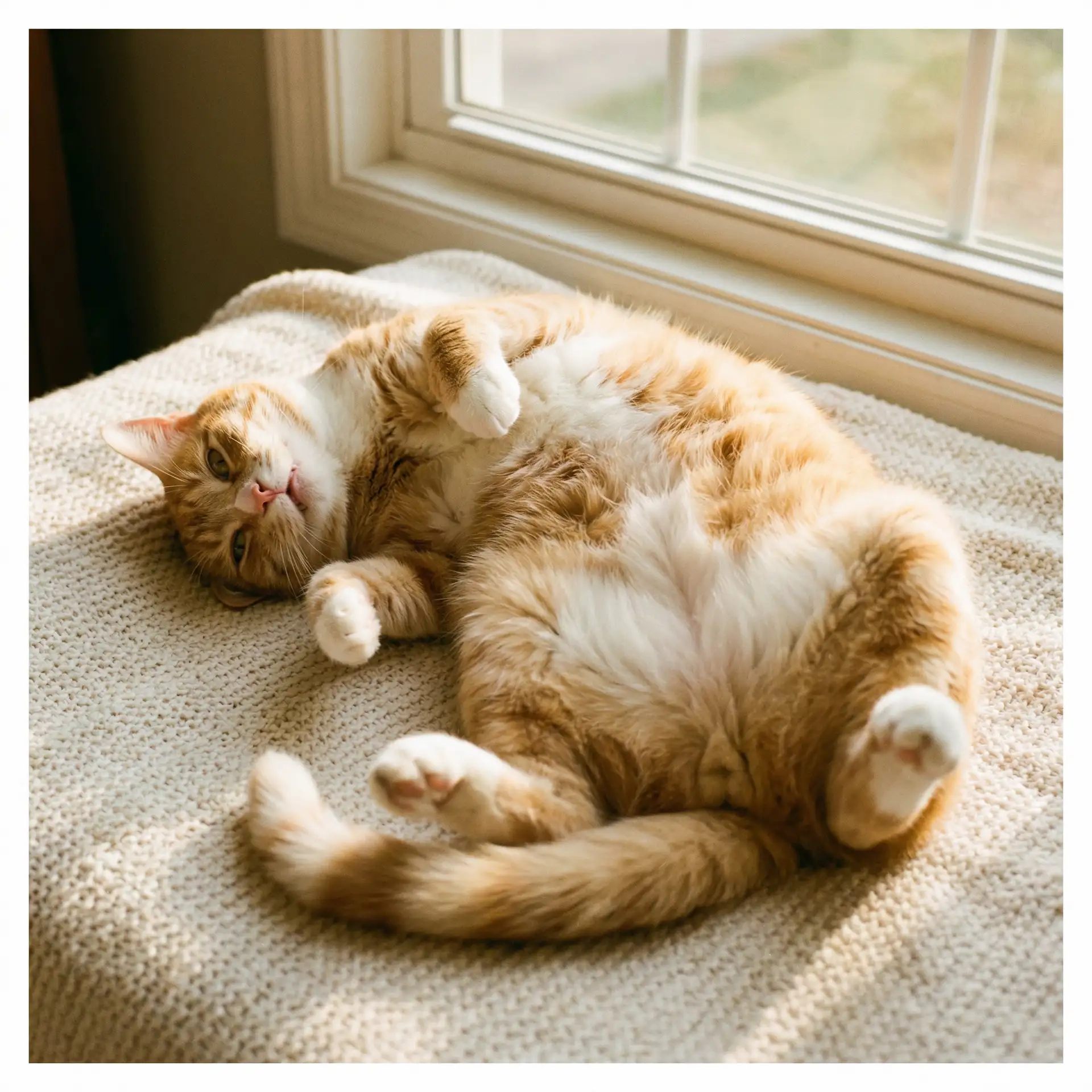 猫咪仰躺露出肚皮 - 黑帮大佬和我的356天笫三季